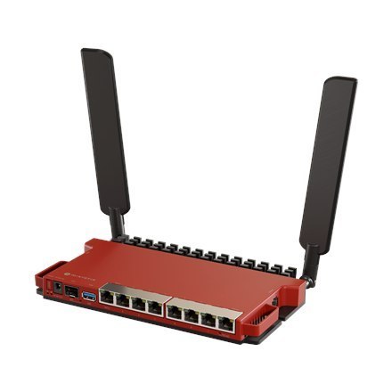MikroTik MikroTik | Router | L009UiGS-2HaxD-IN | 802.11ax | 10/100/1000 Mbit/s | Porty Ethernet LAN (RJ-45) 8 | Obsługa sieci Nie | MU-Mi