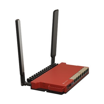 MikroTik MikroTik | Router | L009UiGS-2HaxD-IN | 802.11ax | 10/100/1000 Mbit/s | Porty Ethernet LAN (RJ-45) 8 | Obsługa sieci Nie | MU-Mi