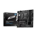 MSI MSI | PRO B760M-P DDR4 | Rodzina procesorów Intel | Gniazdo procesora LGA1700 | DDR4 DIMM | Gniazda pamięci 4 | Obsługiwane inte