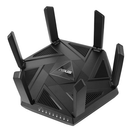 Asus Asus | Wifi 6 802.11ax Tri-band Gigabit Gaming Router | RT-AXE7800 | 802.11ax | 574+4804+2402 Mbit/s | 10/100/1000 Mbit/s | Ethe