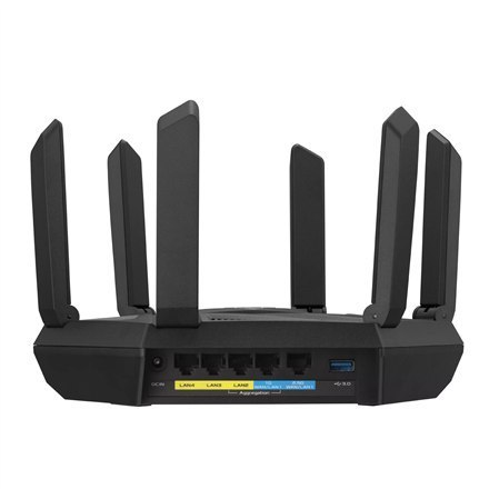 Asus Asus | Wifi 6 802.11ax Tri-band Gigabit Gaming Router | RT-AXE7800 | 802.11ax | 574+4804+2402 Mbit/s | 10/100/1000 Mbit/s | Ethe