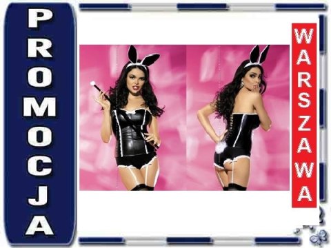 OBSESSIVE Bunny gorset kostium SEXI KRÓLICZEK