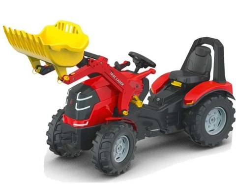Traktor na Pedały Rolly Toys RollyX-Trac Premium z Łyżką Ciche Koła 3-10 Lat