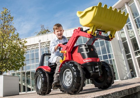 Traktor na Pedały Rolly Toys RollyX-Trac Premium z Łyżką Ciche Koła 3-10 Lat