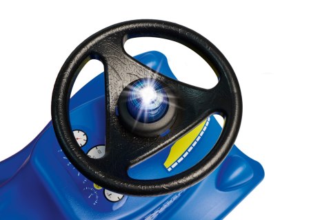 BIG Jeździk Pchacz Bobby Car Policja Dźwięk