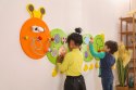 VIGA Drewniana Tablica Gąsienica Certyfikat FSC Montessori
