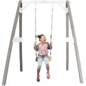 AXI Drewniana Huśtawka z Siedziskiem Szary Plac Zabaw