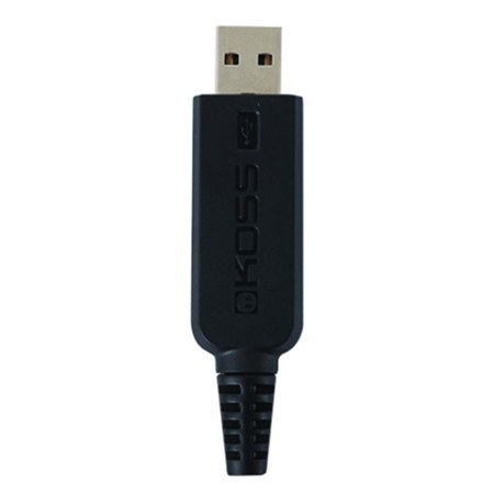 Koss Koss | SB45 USB | Słuchawki dla graczy | Przewodowe | Nauszne | Mikrofon | Redukcja szumów | Srebrne/Czarne