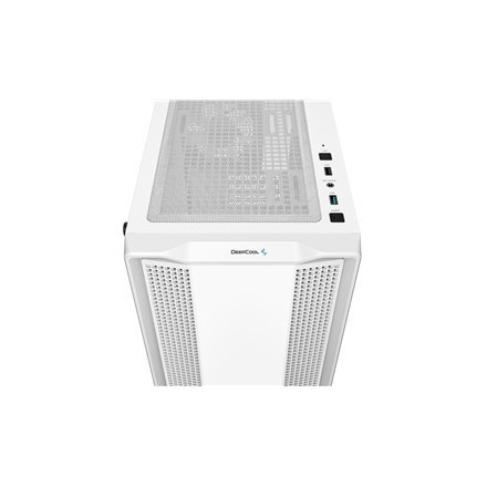 Deepcool Deepcool | ARGB Micro-ATX CASE | CC360 | White | Mini-ITX / Micro-ATX | Zasilacz w zestawie Nie | ATX PS2 （maksymalna długość: 1