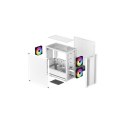 Deepcool Deepcool | ARGB Micro-ATX CASE | CC360 | White | Mini-ITX / Micro-ATX | Zasilacz w zestawie Nie | ATX PS2 （maksymalna długość: 1