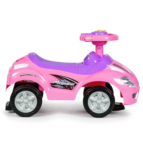 Jeździk chodzik pchacz deluxe 3w1 z rączką dźwięki