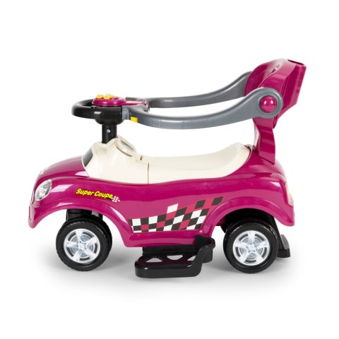 Jeździk chodzik pchacz skrętne koła rączka dźwięki