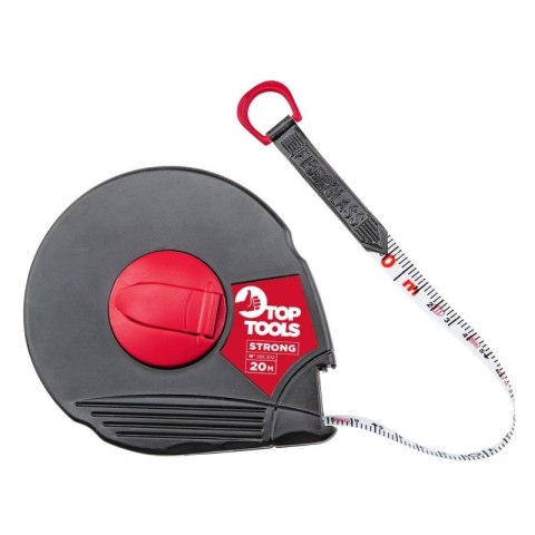 TOP TOOLS TAŚMA MIERNICZA WŁÓKNO SZKLANE NIEBIESKA 20M