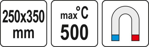 YATO MATA SILIKONOWA DO LUTOWANIA 35*25MM