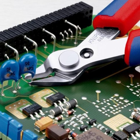 KNIPEX SZCZYPCE DO CIĘCIA 125MM ELECTRONIC SUPER KNIPS