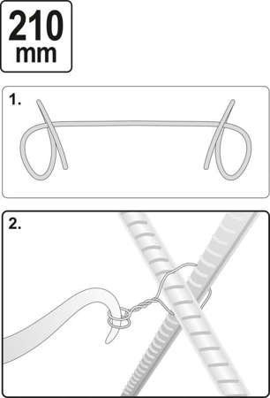YATO KLUCZ DO SKRĘCANIA DRUTU