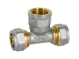 DIAMOND TRÓJNIK PEX-AL-PEX CHROM 3/4*20*20 DZIEWCZYNKA