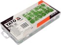 YATO ZESTAW 270 ORINGÓW DO KLIMATYZACJI MATERIAŁ HNBR, ZIELON