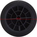 Koło kółko do kubła kontenera na odpady gumowe śr. 250mm