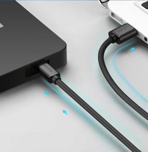 Kabel przewód USB - mini USB 480 Mbps 3m czarny
