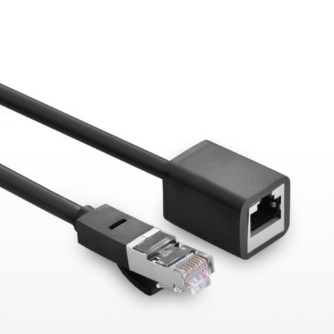 Przedłużacz do kabla skrętki FTP Ethernet RJ45 Cat 6 1000 Mbps 3m czarny
