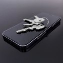 Szkło hartowane na cały ekran z ramką do iPhone 15 Pro Max czarne
