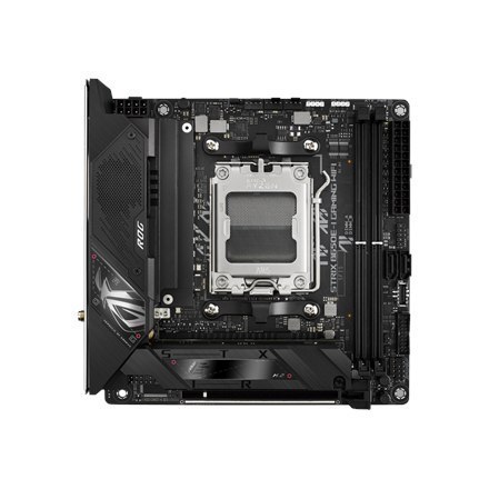 Asus Asus | ROG STRIX B650E-I GAMING WIFI | Rodzina procesorów AMD | Gniazdo procesora AM5 | DDR5 DIMM | Gniazda pamięci 2 | Obsługiw