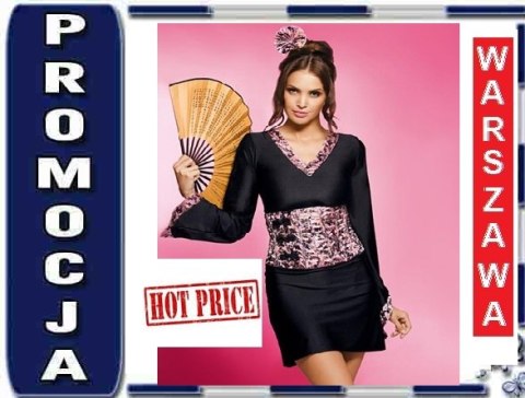 OBSESSIVE Geisha kostium 4-częściowy HOT