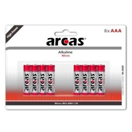 Arcas Arcas | AAA/LR03 | Alkaline | 8 szt.