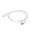 Cablexpert Cablexpert | Kabel Lightning | Męski | 4-pinowy USB Typ A | Apple Lightning | Biały | 1 m
