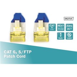 Digitus Digitus | CAT 6a | Kabel krosowy | Skrętka ekranowana (SFTP) | Męski | RJ-45 | Męski | RJ-45 | 1 m