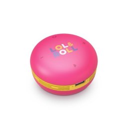 Energy Sistem Głośnik dla dzieci Energy Sistem Lol&Roll Pop Kids | 5 W | Bluetooth 5.0 | Pink | Ładowanie USB | Żywotność baterii 3h