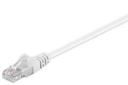Goobay Goobay 68501 CAT 5e patch cable, U/UTP, white, 1 m