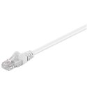 Goobay Goobay | Kabel sieciowy CAT 5e | Skrętka nieekranowana (UTP) | Męski | RJ-45 | Męski | RJ-45 | Biały | 15 m | Gwarancja 24 miesi