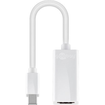 Goobay Adapter wideo Goobay | 19-pinowy HDMI typu A | żeński | Mini DisplayPort | męski