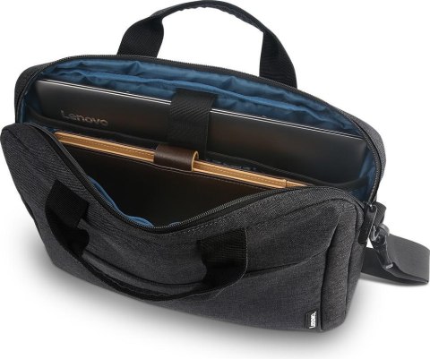 Lenovo Lenovo | Pasuje do rozmiaru " | Essential | 15.6-calowy laptop Casual Toploader T210 Czarny | Messenger-Briefcase | Czarny | Pas