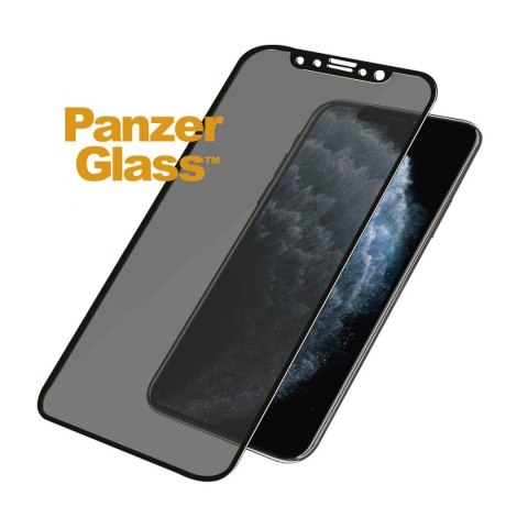 PanzerGlass PanzerGlass | Ochraniacz ekranu - szkło - z filtrem prywatności | Apple iPhone 11 Pro, X, XS | Szkło hartowane | Czarny | Przezr