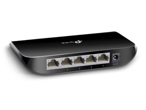 TP-LINK TP-LINK | Switch | TL-SG1005D | Niezarządzalny | Desktop | 1 Gb/s (RJ-45) ilość portów 5 | Typ zasilania Zewnętrzny | 36 miesięc