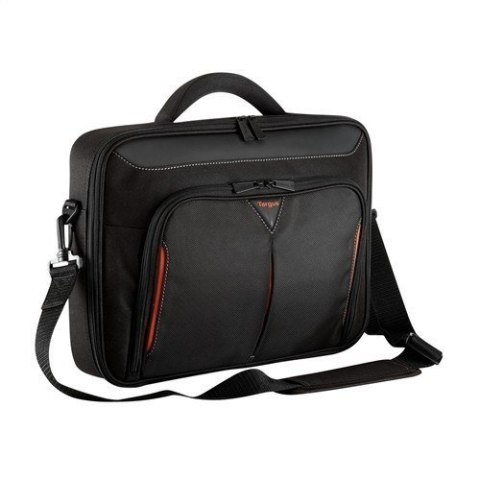 Targus Targus | Pasuje do rozmiaru 15,6 " | Classic+ | Messenger - Briefcase | Czarny/Czerwony | Pasek na ramię