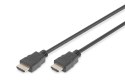 Digitus Digitus | HDMI High Speed with Ethernet | Męski | 19-pinowy HDMI typ A | Męski | 19-pinowy HDMI typ A | 3 m | Czarny