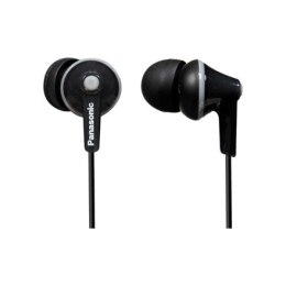 Panasonic Słuchawki Panasonic RP-HJE125E-K | In-ear | Czarne