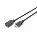 Digitus Digitus | męski | 19-pinowy HDMI typ A | żeński | czarny | 19-pinowy HDMI typ A | 5 m