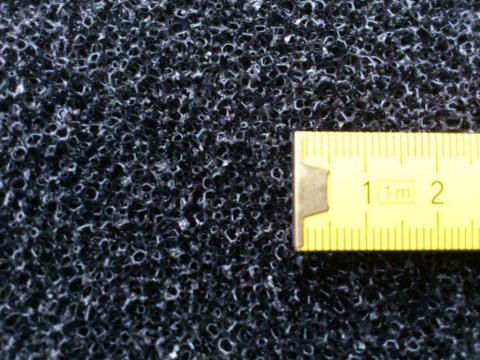 Wkład Filtracyjny Gąbka 20X10X10 20PPI CZARNA