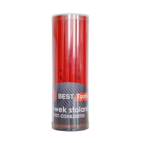 OŁÓWEK STOLARSKI HB 250mm BEST TOOLS 55 szt.
