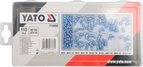 YATO ZESTAW SMAROWNICZEK METRYCZNYCH 110SZT