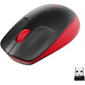 Logitech Logitech | Mysz pełnowymiarowa | M190 | Bezprzewodowa | USB | Czerwona