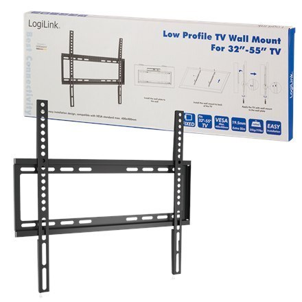 Logilink Logilink BP0009 TV Wall mount, 32-55", fix, 19,5mm Logilink