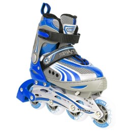 Łyżworolki SPARTAN Blue Storm (34-37)