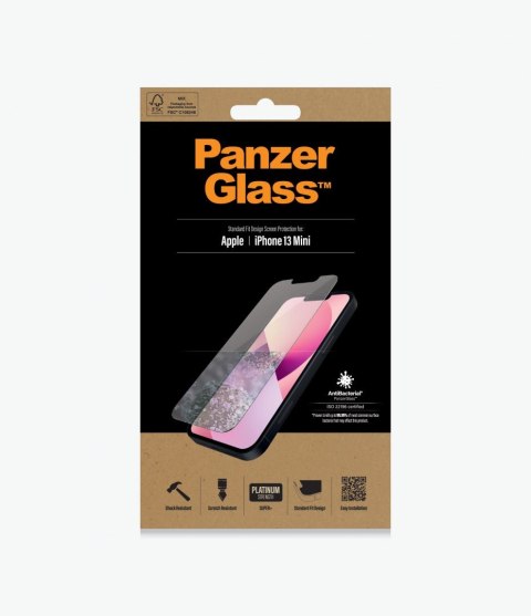 PanzerGlass PanzerGlass | Ochraniacz ekranu - szkło | Apple iPhone 13 mini | Szkło | Przezroczysty