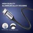 Kabel USB do Micro USB UGREEN US290 QC 3.0 2.4A 1.5m (czarny)